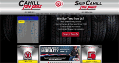 Desktop Screenshot of cahilltire.com